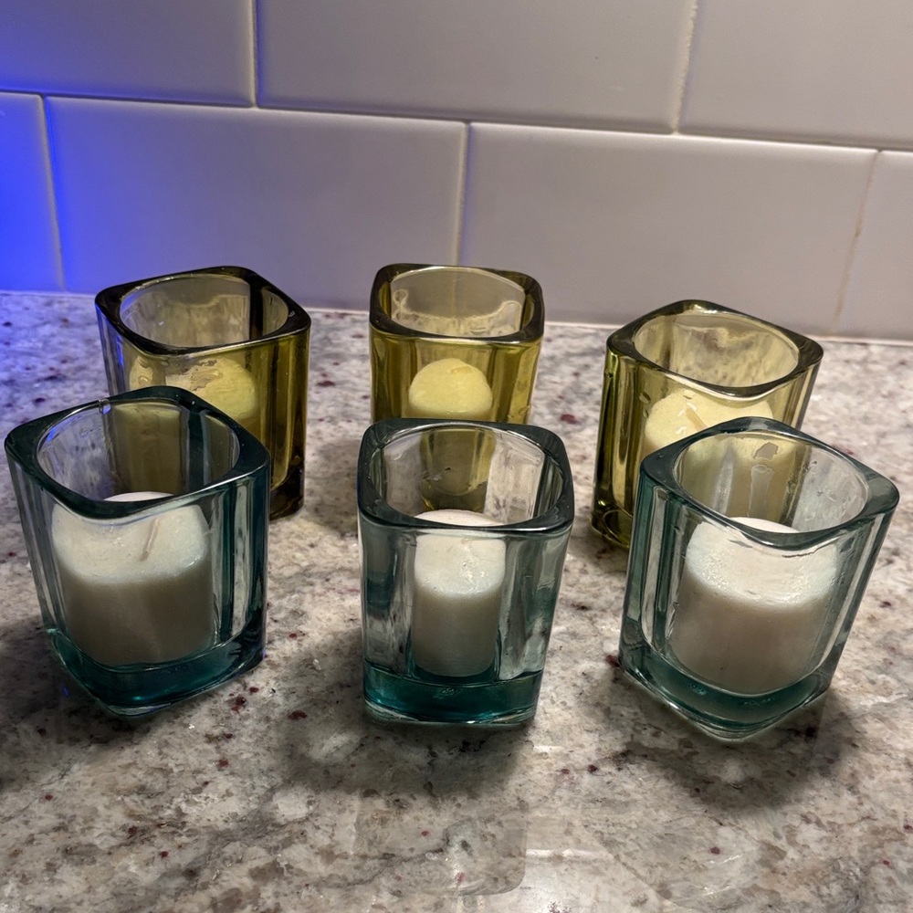 VOTIVES bundle/6 with candles